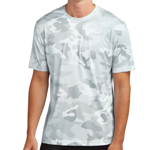 Unisex CamoHex Poly T-Shirt Thumbnail