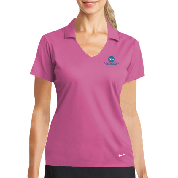 Epic Waters - Ladies Dri FIT Vertical Mesh Polo Thumbnail