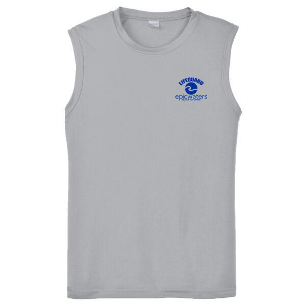 Aquatics LifeGuards - Sleeveless PosiCharge ® Competitor Tee Thumbnail