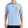 Cutter & Buck Virtue Eco Pique Tile Print Recycled Mens Polo Thumbnail