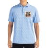 Cutter & Buck Virtue Eco Pique Tile Print Recycled Mens Polo Thumbnail