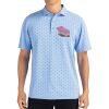 Cutter & Buck Virtue Eco Pique Tile Print Recycled Mens Polo Thumbnail