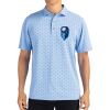 Cutter & Buck Virtue Eco Pique Tile Print Recycled Mens Polo Thumbnail