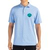 Cutter & Buck Virtue Eco Pique Tile Print Recycled Mens Polo Thumbnail
